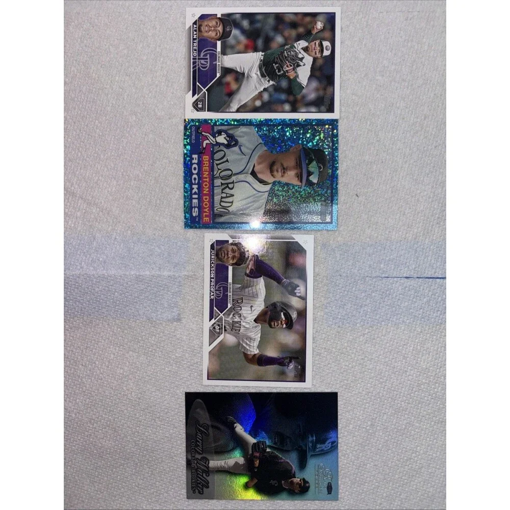 Colorado Rockies Card Lot + Larry Walker + Doyle + Trejo – 11 Cards